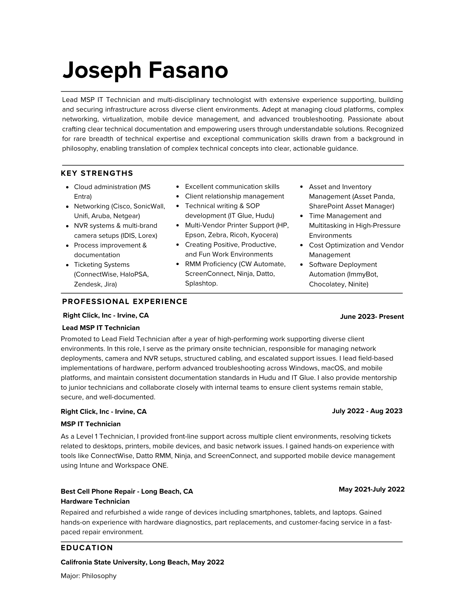 Resume